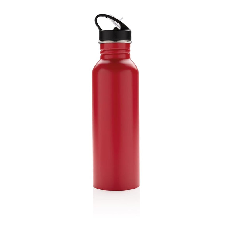 Bottiglia sportiva in acciaio inossidabile deluxe - personalizzabile con logo