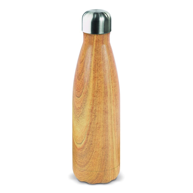 Bottiglia Swing edizione in legno 500ml beige - personalizzabile con logo