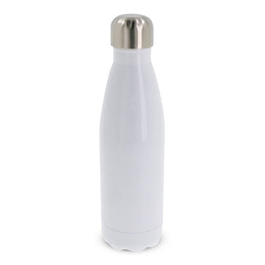 Bottiglia Swing subli 500ml Bianco / color color argento - personalizzabile con logo