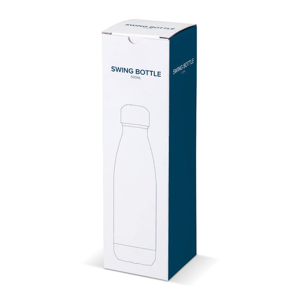 Bottiglia Swing subli 500ml Bianco / color color argento - personalizzabile con logo