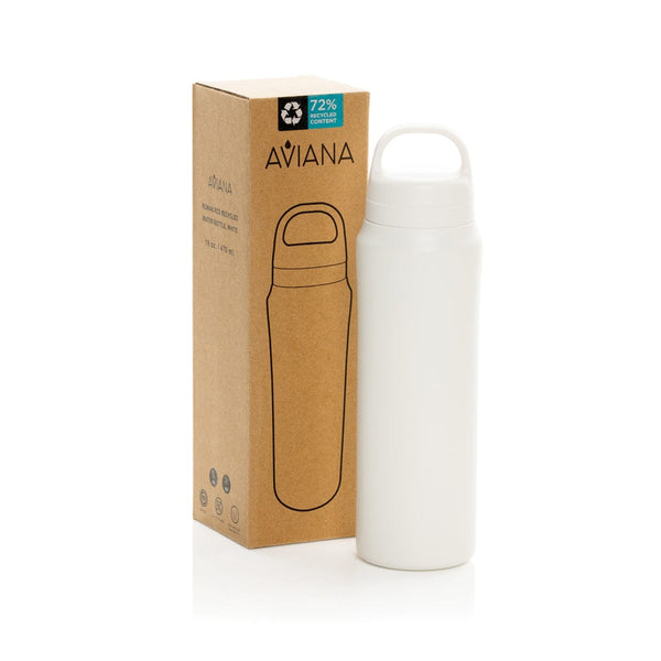 Bottiglia termica Aviana™ Rowan in rAcciaio RCS 470ML - personalizzabile con logo