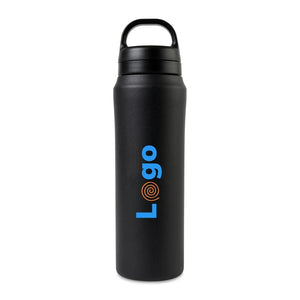 Bottiglia termica Aviana™ Rowan in rAcciaio RCS 470ML nero - personalizzabile con logo