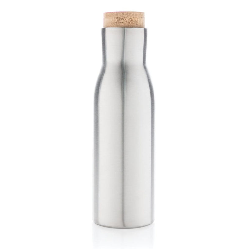 Bottiglia termica Clima con tappo in bambù 500ml Colore: nero, grigio, bianco €15.50 - P436.611