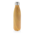 Bottiglia termica con texture wood 500ml Colore: giallo €13.32 - P436.486