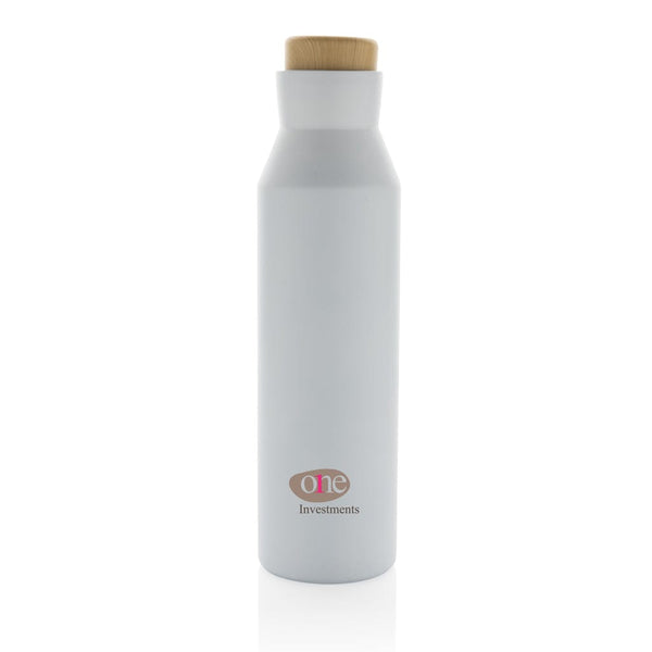 Bottiglia termica Gaia in acciaio riciclato RCS 500ml - personalizzabile con logo