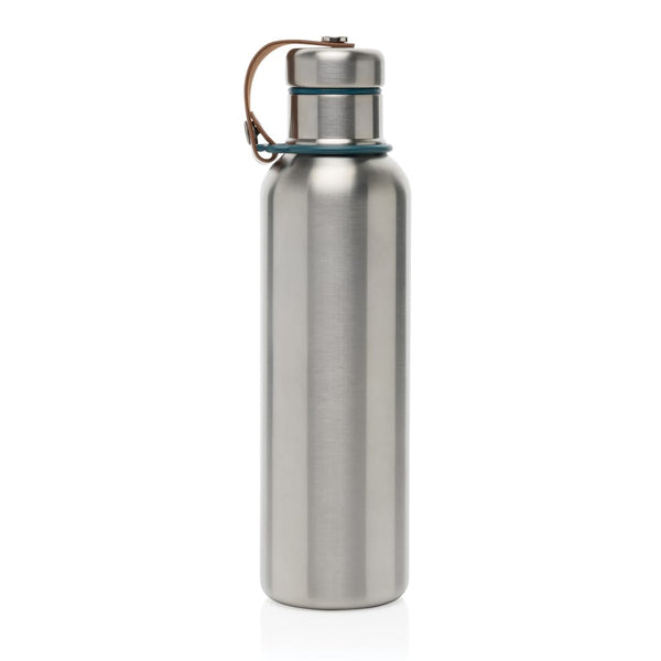 Bottiglia termica grande Black+Blum 750ml azzurro - personalizzabile con logo