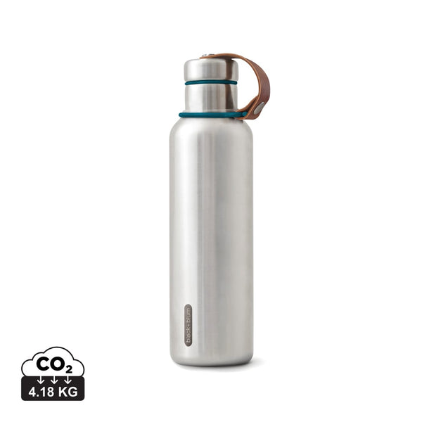Bottiglia termica grande Black+Blum 750ml azzurro - personalizzabile con logo