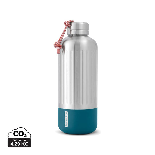 Bottiglia termica grande Black+Blum Explorer 850ml azzurro - personalizzabile con logo