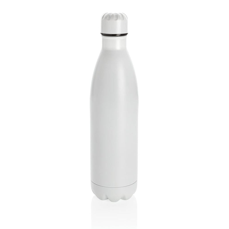 Bottiglia termica in acciaio 750ml bianco - personalizzabile con logo
