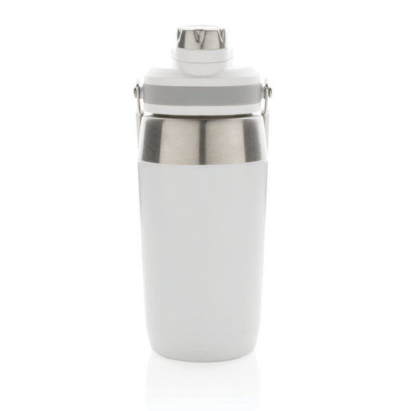 Bottiglia termica in acciaio con tappo, 500ml - personalizzabile con logo