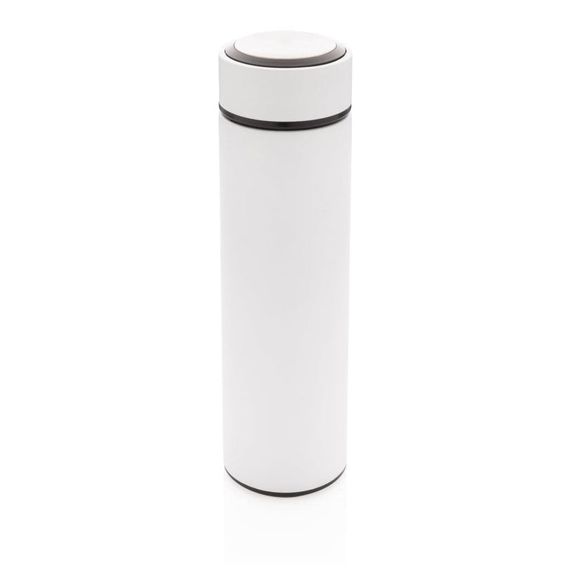 Bottiglia termica in acciaio con tappo in metallo Colore: bianco €11.08 - P433.393