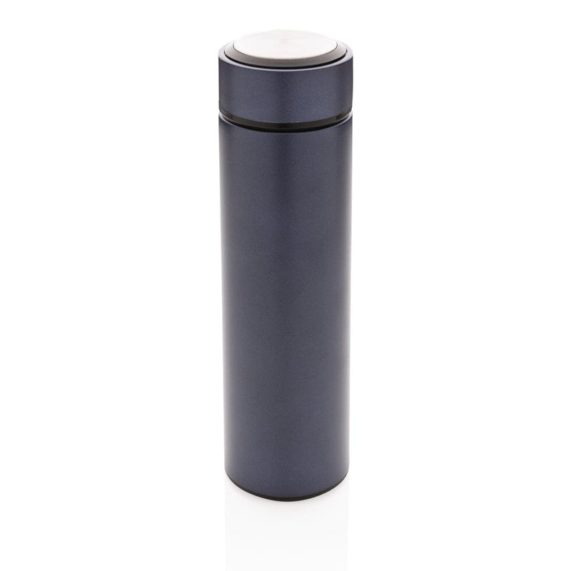 Bottiglia termica in acciaio con tappo in metallo Colore: blu €11.08 - P433.395