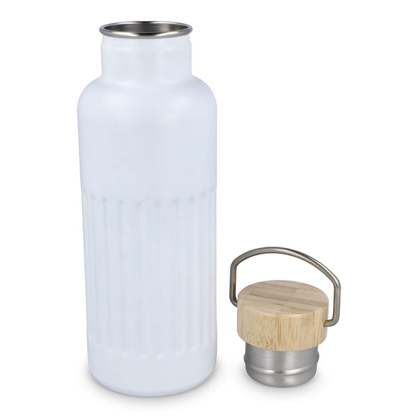 Bottiglia termica in acciaio inossidabile riciclato da 500 ml - personalizzabile con logo