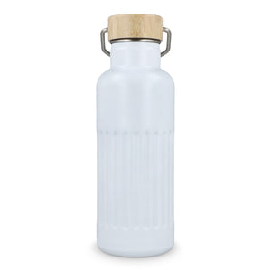 Bottiglia termica in acciaio inossidabile riciclato da 500 ml - personalizzabile con logo