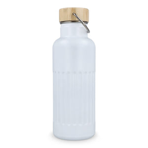 Bottiglia termica in acciaio inossidabile riciclato da 500 ml - personalizzabile con logo