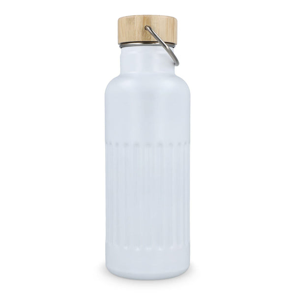 Bottiglia termica in acciaio inossidabile riciclato da 500 ml - personalizzabile con logo