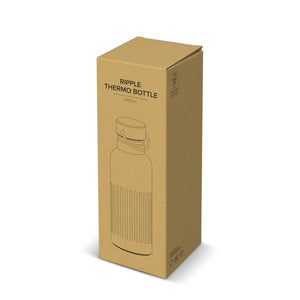 Bottiglia termica in acciaio inossidabile riciclato da 500 ml - personalizzabile con logo