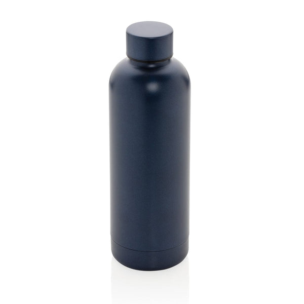 Bottiglia termica in acciaio inox Impact 500ml blu - personalizzabile con logo