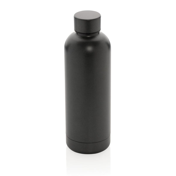 Bottiglia termica in acciaio inox Impact 500ml grigio - personalizzabile con logo