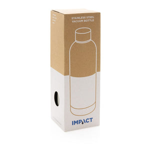 Bottiglia termica in acciaio inox Impact 500ml - personalizzabile con logo