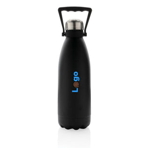 Bottiglia termica in acciaio riciclato RCS 1,5L - personalizzabile con logo