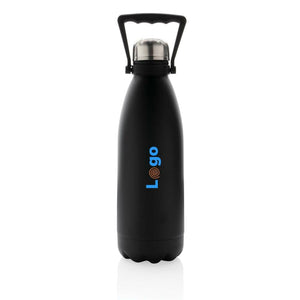 Bottiglia termica in acciaio riciclato RCS 1,5L - personalizzabile con logo