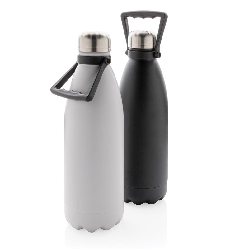 Bottiglia termica in acciaio riciclato RCS 1,5L - personalizzabile con logo