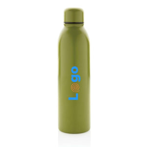 Bottiglia termica in acciaio riciclato RCS 500ml - personalizzabile con logo