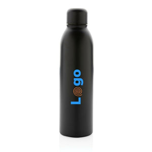 Bottiglia termica in acciaio riciclato RCS 500ml - personalizzabile con logo