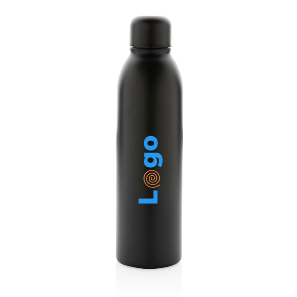Bottiglia termica in acciaio riciclato RCS 500ml - personalizzabile con logo