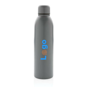 Bottiglia termica in acciaio riciclato RCS 500ml - personalizzabile con logo