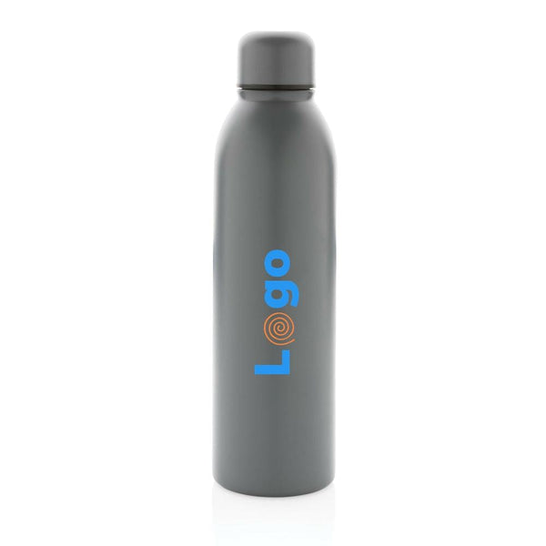 Bottiglia termica in acciaio riciclato RCS 500ml - personalizzabile con logo