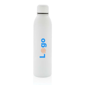 Bottiglia termica in acciaio riciclato RCS 500ml - personalizzabile con logo