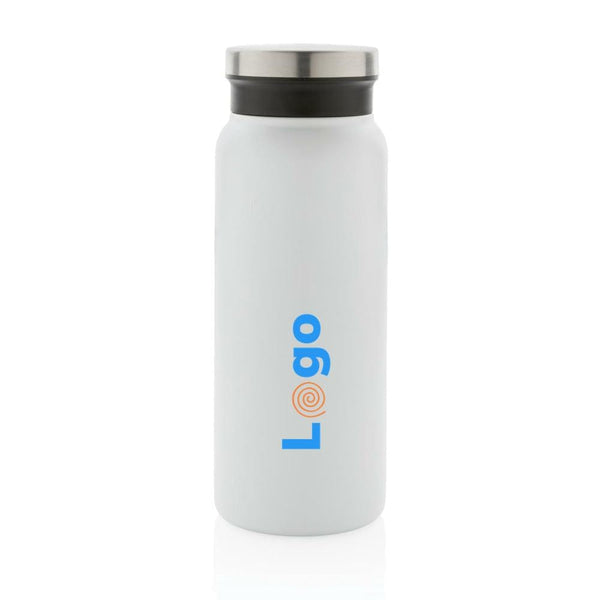 Bottiglia termica in acciaio riciclato RCS 600ml - personalizzabile con logo