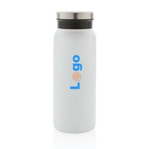 Bottiglia termica in acciaio riciclato RCS 600ml - personalizzabile con logo