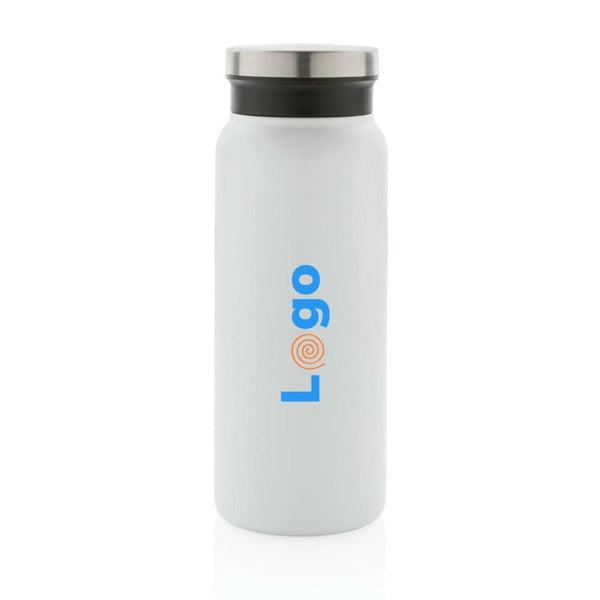 Bottiglia termica in acciaio riciclato RCS 600ml - personalizzabile con logo