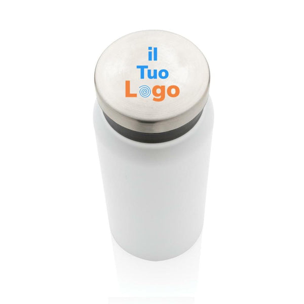 Bottiglia termica in acciaio riciclato RCS 600ml - personalizzabile con logo