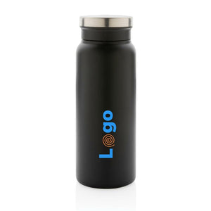 Bottiglia termica in acciaio riciclato RCS 600ml - personalizzabile con logo