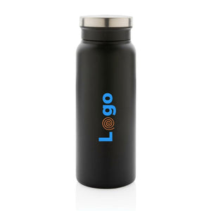 Bottiglia termica in acciaio riciclato RCS 600ml - personalizzabile con logo