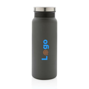 Bottiglia termica in acciaio riciclato RCS 600ml - personalizzabile con logo