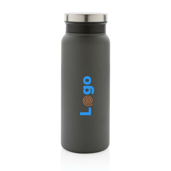 Bottiglia termica in acciaio riciclato RCS 600ml - personalizzabile con logo