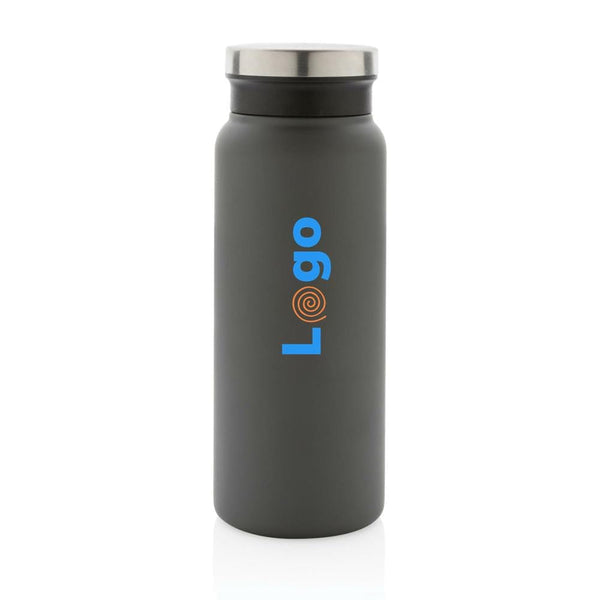 Bottiglia termica in acciaio riciclato RCS 600ml - personalizzabile con logo