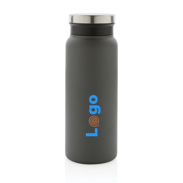 Bottiglia termica in acciaio riciclato RCS 600ml - personalizzabile con logo