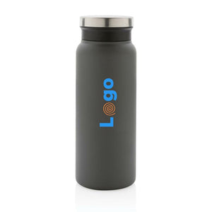 Bottiglia termica in acciaio riciclato RCS 600ml - personalizzabile con logo