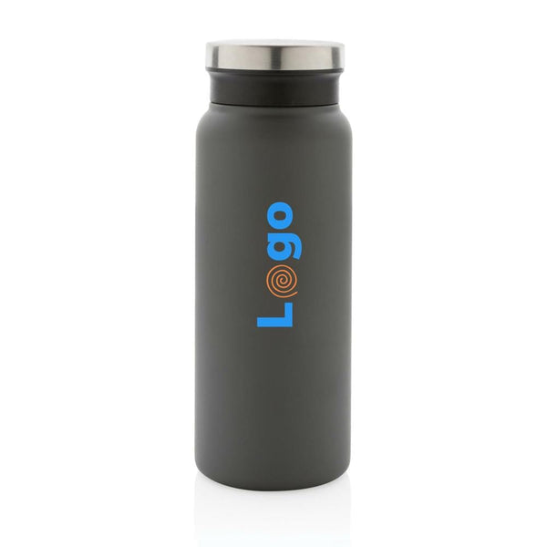 Bottiglia termica in acciaio riciclato RCS 600ml - personalizzabile con logo
