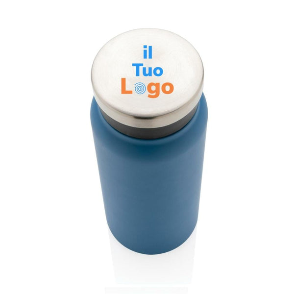 Bottiglia termica in acciaio riciclato RCS 600ml - personalizzabile con logo