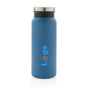 Bottiglia termica in acciaio riciclato RCS 600ml - personalizzabile con logo