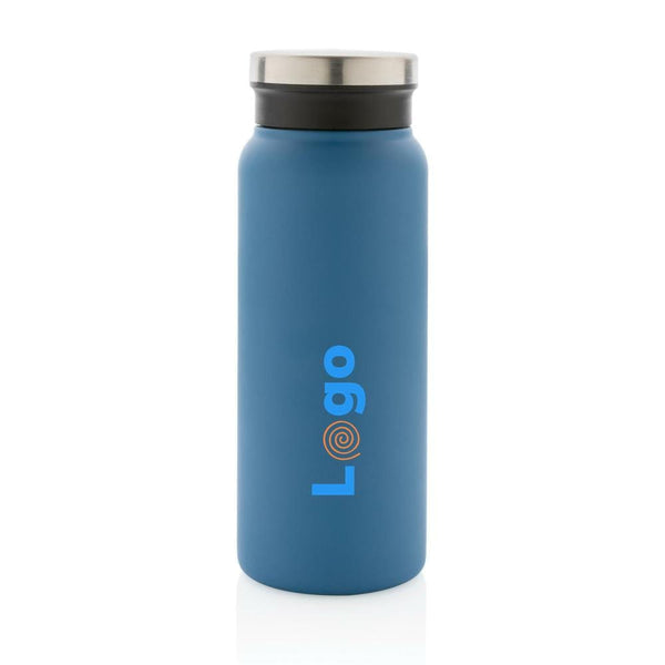 Bottiglia termica in acciaio riciclato RCS 600ml - personalizzabile con logo