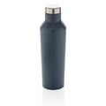 Bottiglia termica Modern in acciaio 500ml blu - personalizzabile con logo