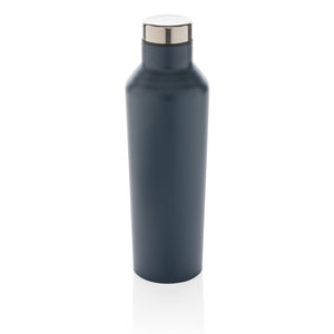 Bottiglia termica Modern in acciaio 500ml blu - personalizzabile con logo